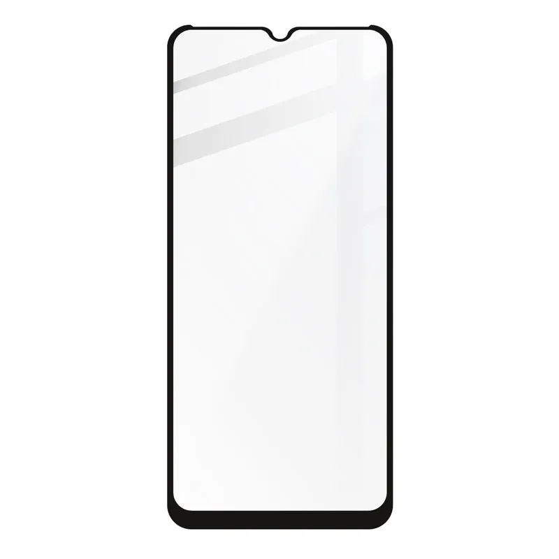 Gehärtetes Glas Bizon Glass Edge für Realme C31, Schwarz