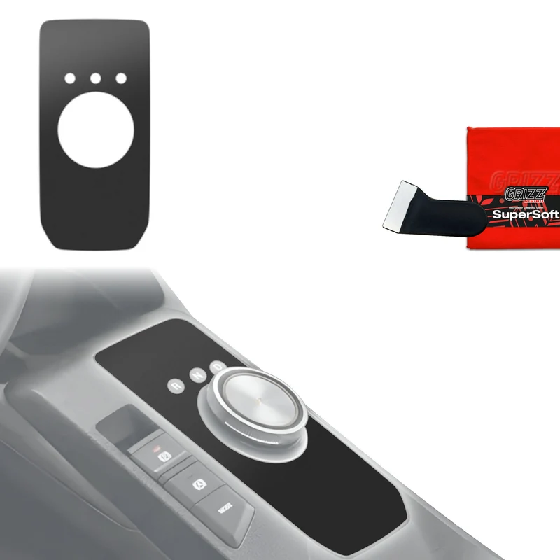Schutzfolien Grizz Protector für Mittelkonsole - MG 3 (2024-2026) Schwarz Matt Antifingerprint