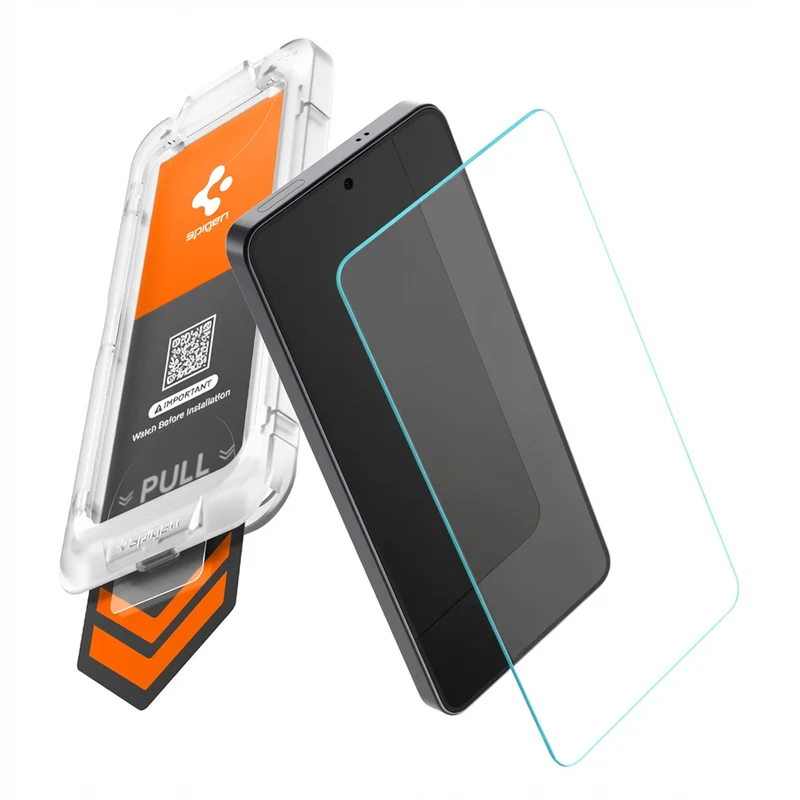 Glas + Applikator für Galaxy S26 Plus, Spigen Glas.tR EZ Fit Pro 1-Pack (AC)