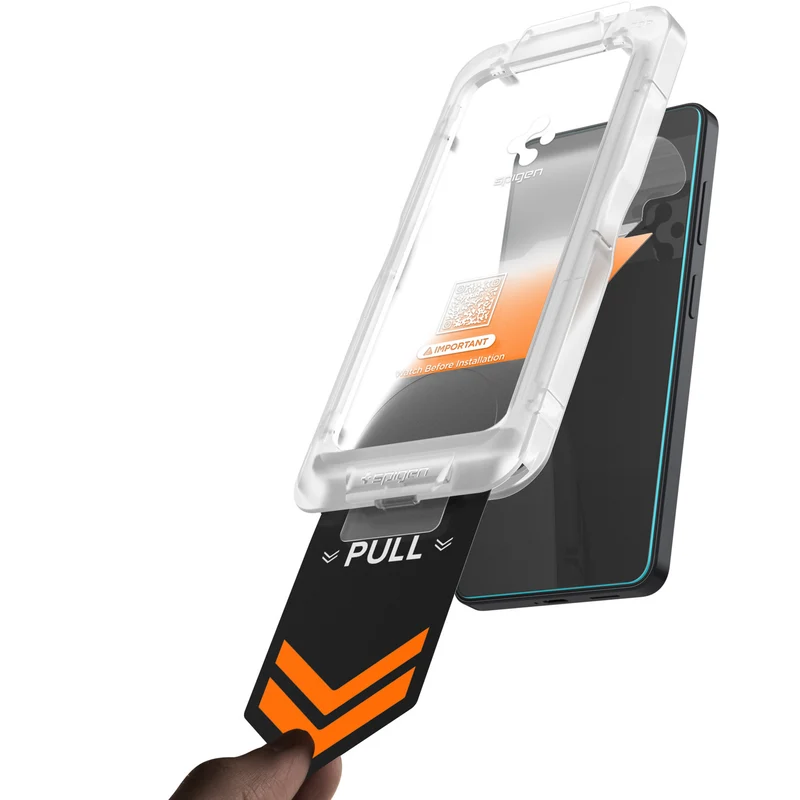 Glas + Applikator für Galaxy S26 Plus, Spigen Glas.tR EZ Fit Pro 1-Pack (AC)