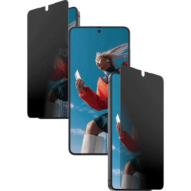 Sichtschutzglas mit Applikator für Galaxy S26, PanzerGlass 2-Way Privacy Ultra-Wide Fit FastFit