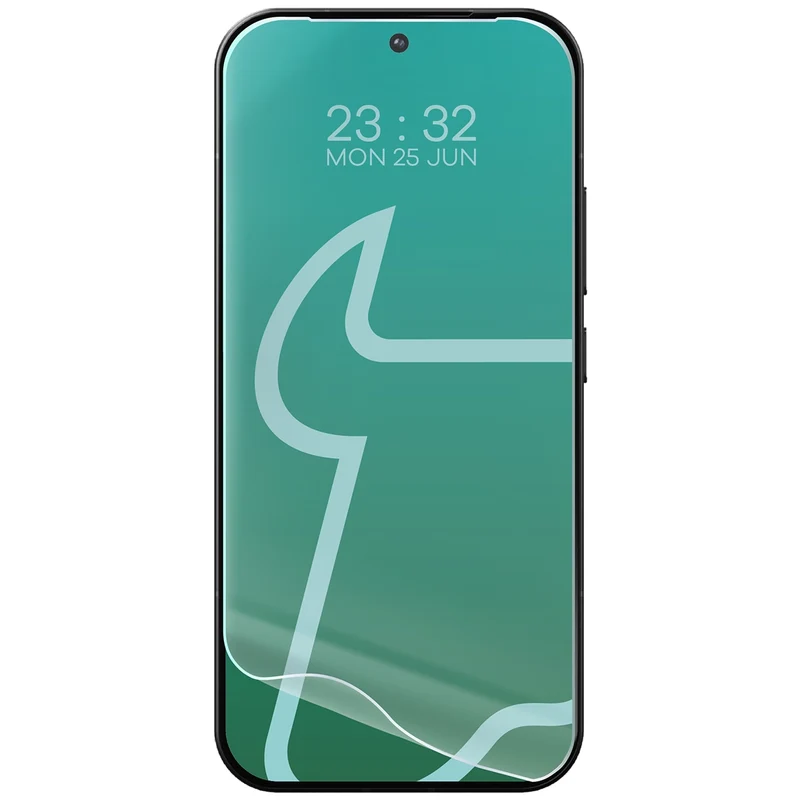 Hydrogel Folie für den Bildschirm für Xiaomi 17, Bizon Film Hydrogel Front Duo, 2 Stück