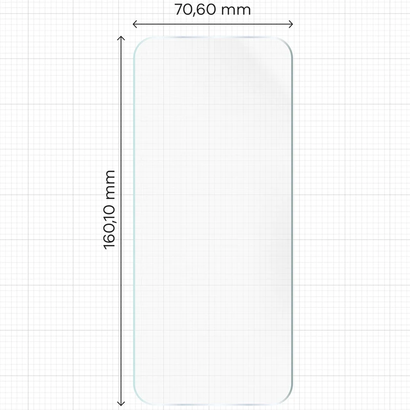 Hydrogel Folie für den Bildschirm für Galaxy A07 4G / 5G, Bizon Film Hydrogel Front Duo, 2 Stück