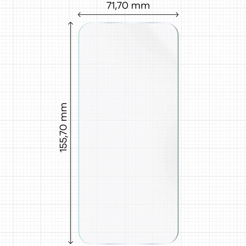 Hydrogel Folie für den Bildschirm für Realme GT 8 / 8 Pro, Bizon Film Hydrogel Front Duo, 2 Stück