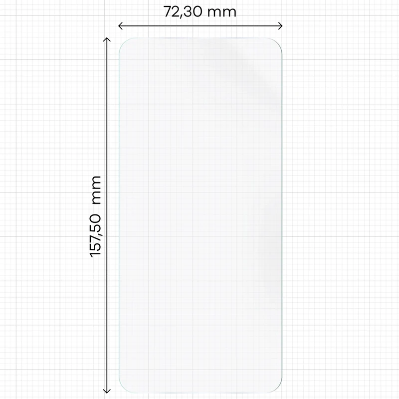Hydrogel Folie für den Bildschirm für Realme 16 Pro Plus 5G, Bizon Film Hydrogel Front Duo, 2 Stück
