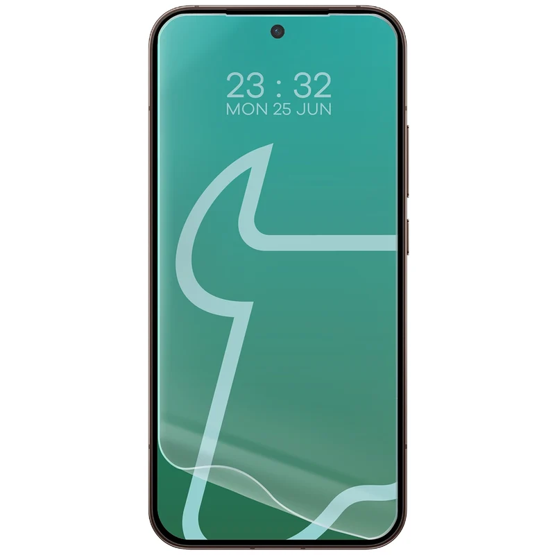Hydrogel Folie für den Bildschirm für Oppo Reno 15 Pro, Bizon Film Hydrogel Front Duo, 2 Stück