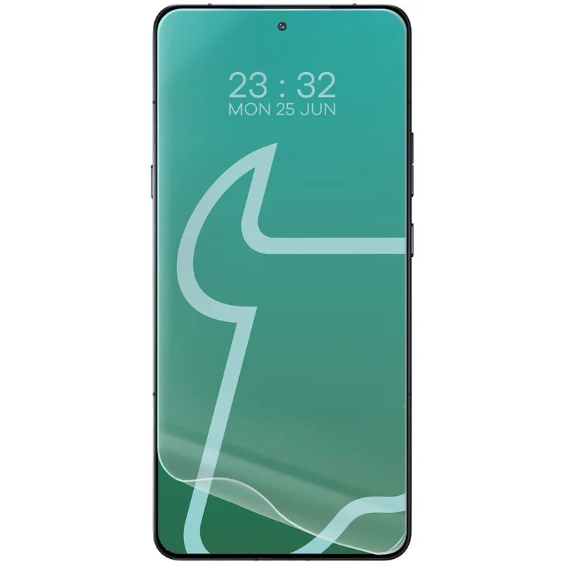 Hydrogel Folie für den Bildschirm für Motorola Signature, Bizon Film Hydrogel Front Duo, 2 Stück