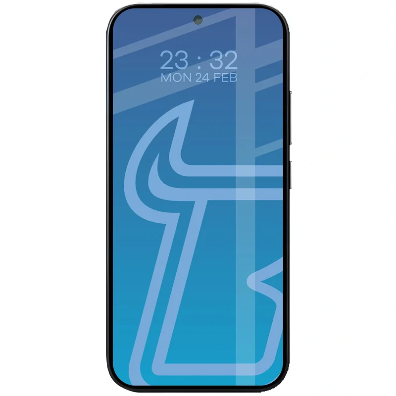 Gehärtetes Glas für Xiaomi 17 Ultra / 17 Pro Max , Bizon Glass Edge, Schwarzer Rahmen