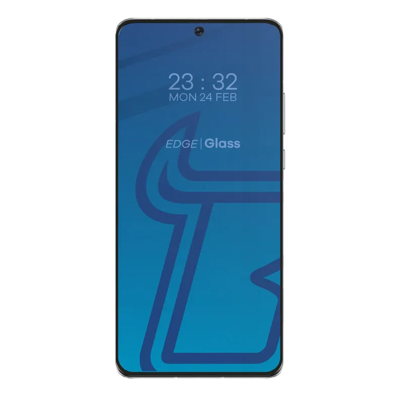 Gehärtetes Glas Bizon Glass Edge für Huawei P50, Schwarz