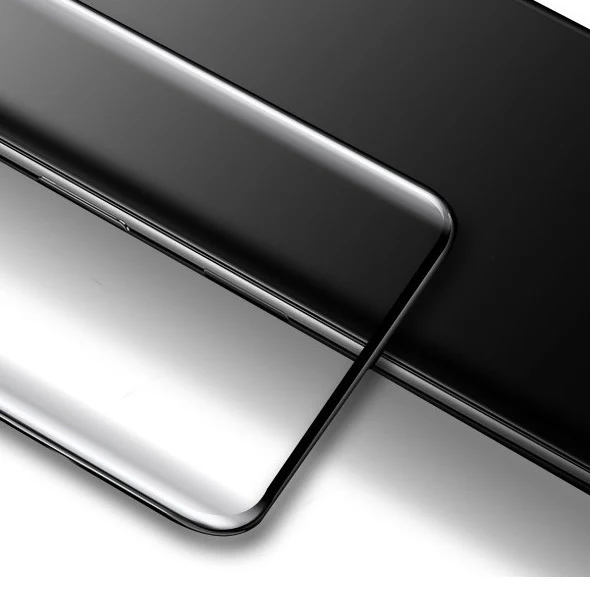 Gehärtetes Glas 3D - 2 Stück + Kameraschutz für Xiaomi 12 / Xiaomi 12X, Bizon Glass Edge Pack, Schwarz