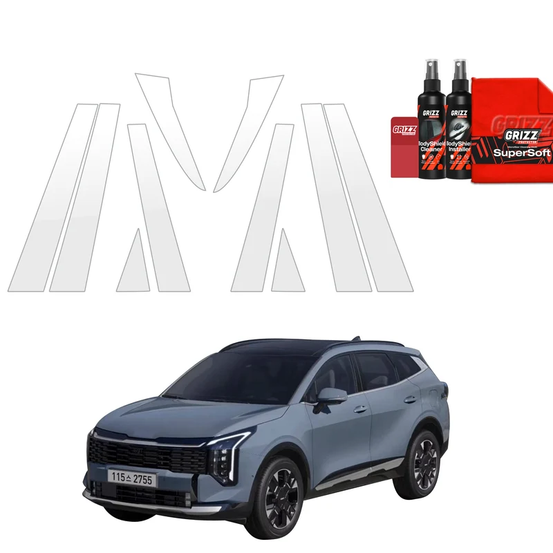 10in1 Schutzfolie Grizz Protector für B-C-Säule - Kia Sportage 5 (2025-2026)