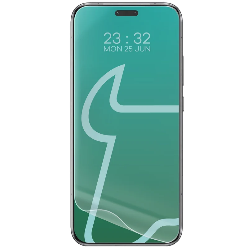 Hydrogel Folie für den Bildschirm für Honor Magic8 Pro, Bizon Film Hydrogel Front Duo, 2 Stück