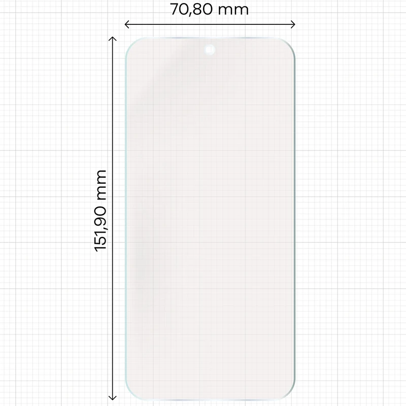 Matte Folie für Xiaomi POCO F8 Pro, Bizon Film Sun Duo, 2 Stück