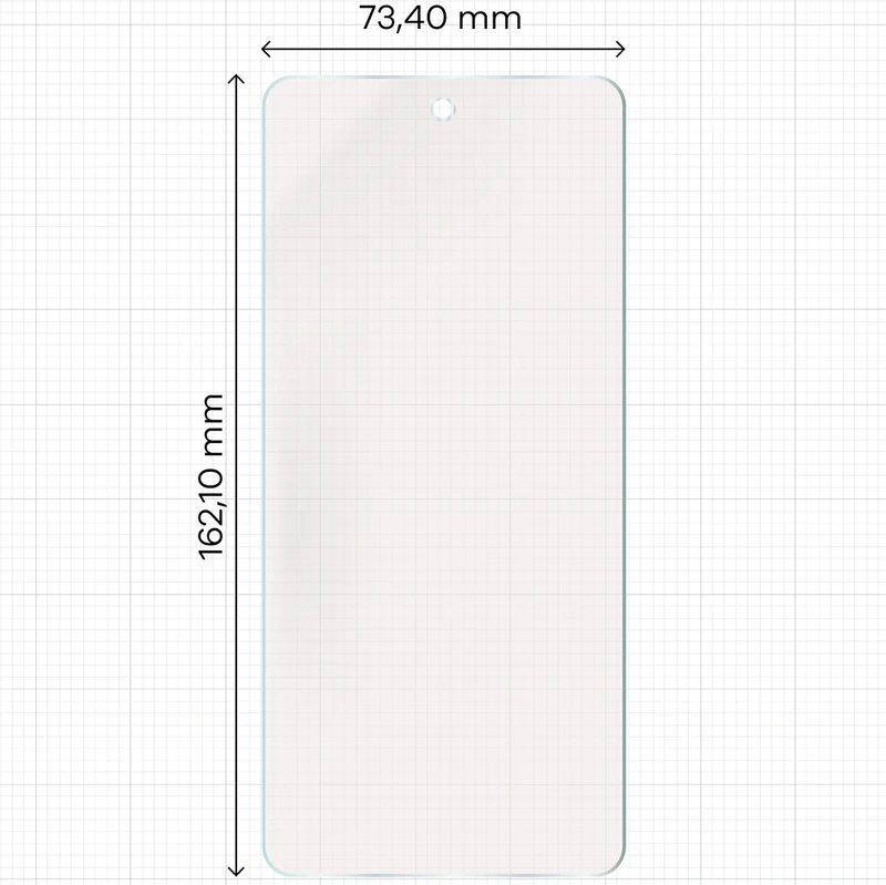 Matte Folie für Realme P3 Lite, Bizon Film Sun Duo, 2 Stück