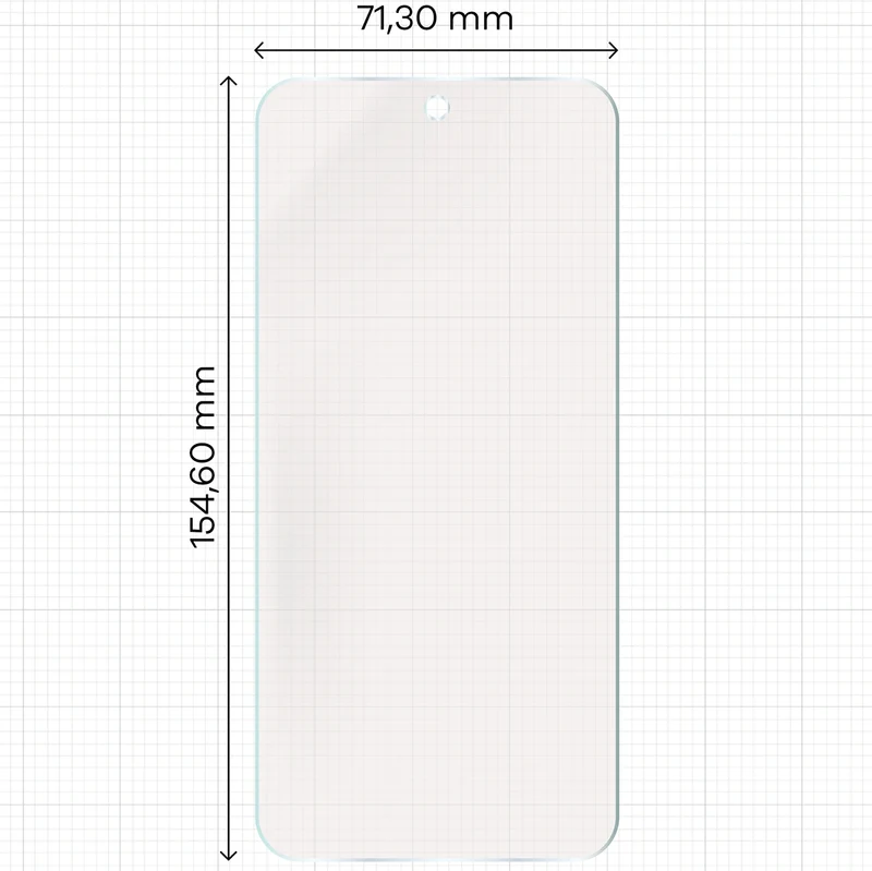 Matte Folie für Oppo Reno 15 FS, Bizon Film Sun Duo, 2 Stück