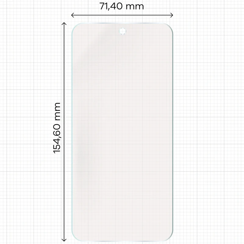 Matte Folie für Oppo Reno 15 F, Bizon Film Sun Duo, 2 Stück