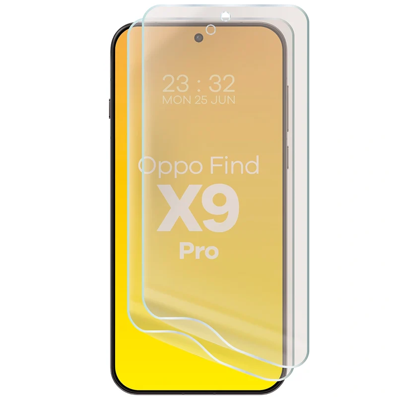 Matte Folie für Oppo Find X9 Pro, Bizon Film Sun Duo, 2 Stück