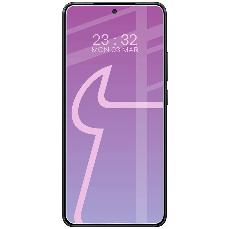 Flexibles Hybridglas für Xiaomi POCO F7 Pro, Bizon Hybrid Mule Duo, 2 Stück