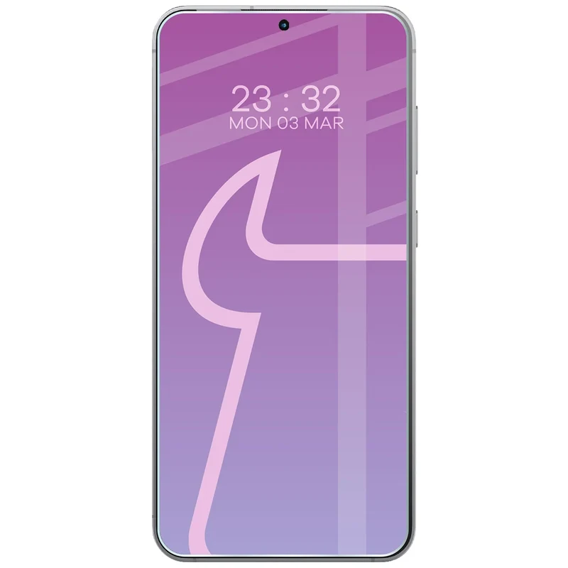 Flexibles Hybridglas für Galaxy S25 Edge, Bizon Hybrid Mule Duo, 2 Stück