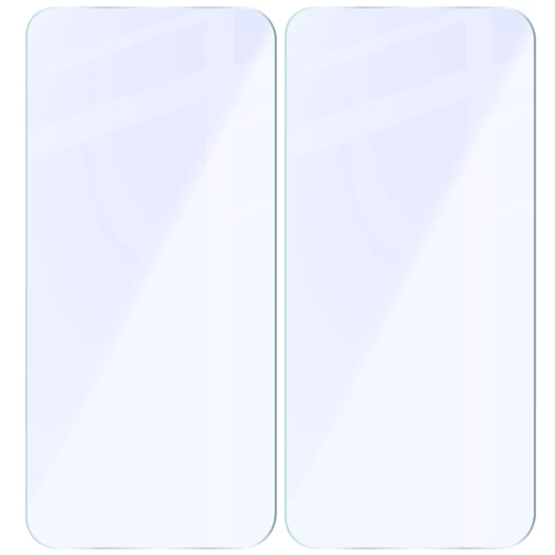 Flexibles Hybridglas für Galaxy S25, Bizon Hybrid Mule Duo, 2 Stück