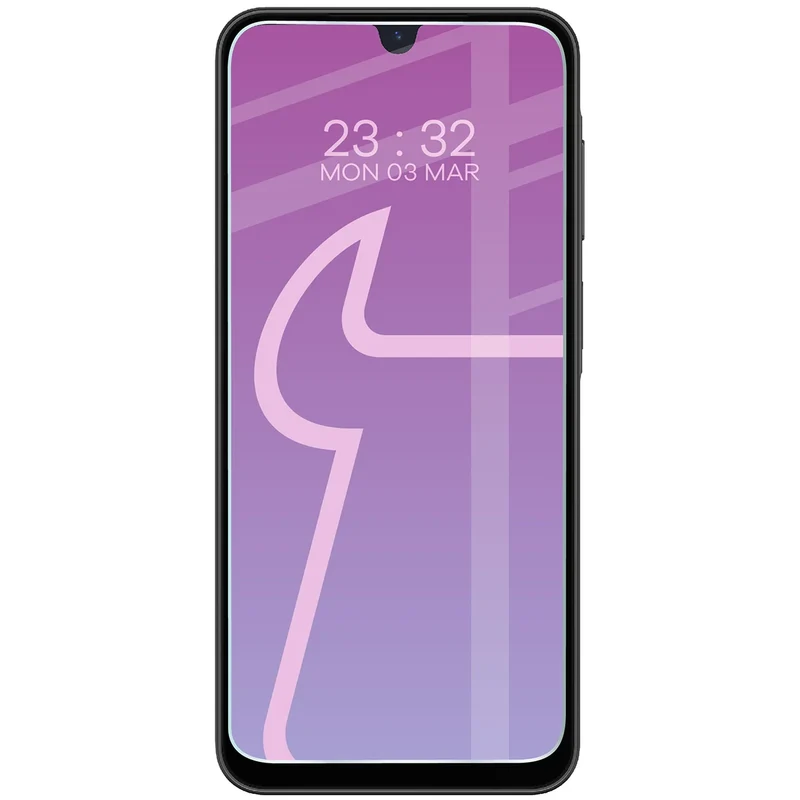 Flexibles Hybridglas für Galaxy A26 5G, Bizon Hybrid Mule Duo, 2 Stück