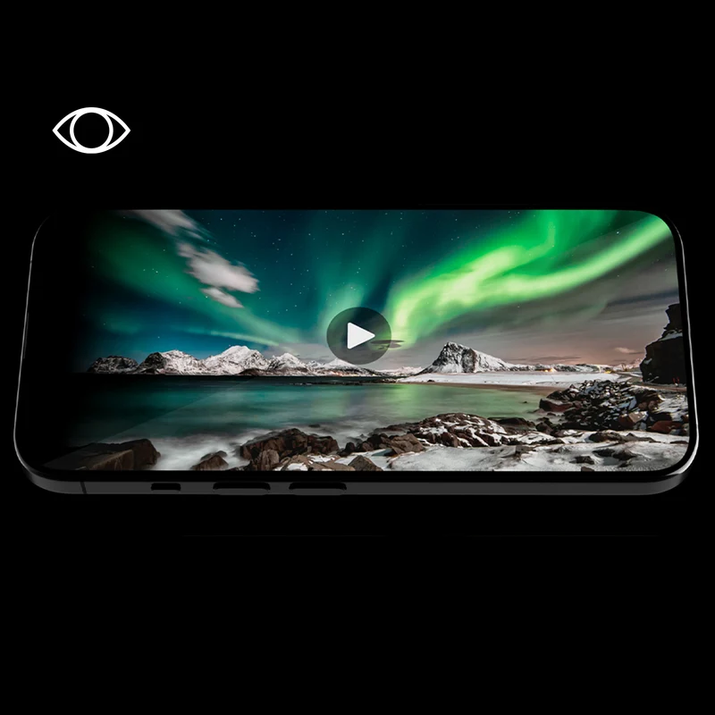 Gehärtetes Glas mit Applikator für iPhone 16 Pro Max, Hammer Glass XPress Protect
