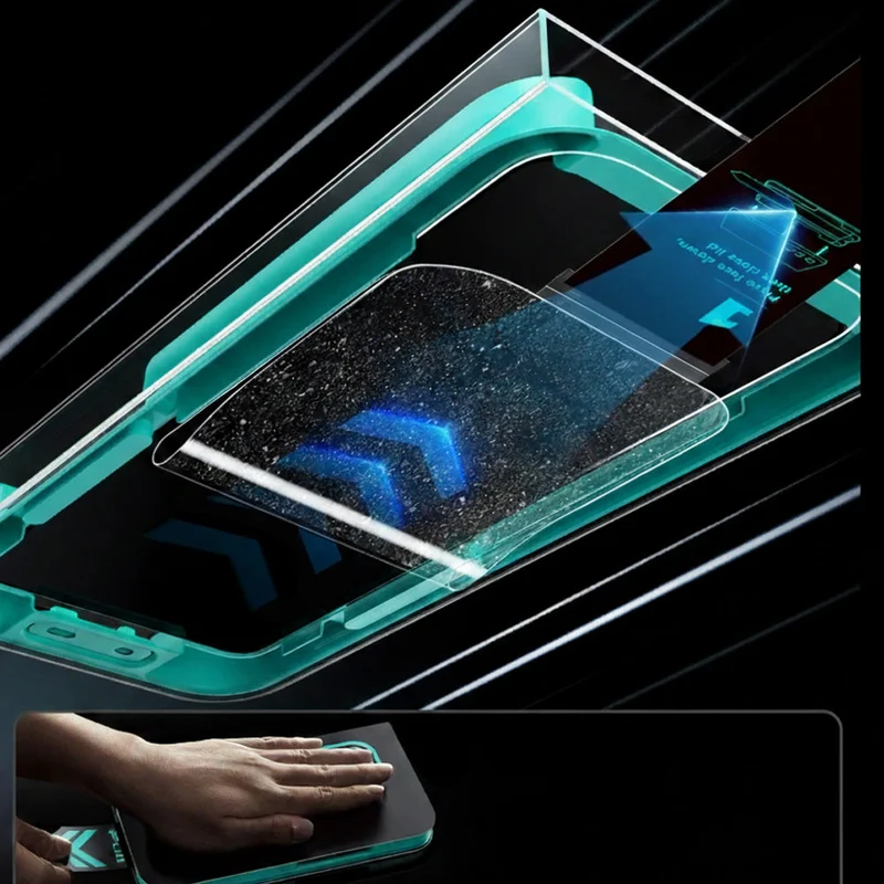 Sichtschutzglas mit Positionierungsrahmen für Galaxy S26 Ultra, ESR UltraFit Armorite Privacy Tempered Glass