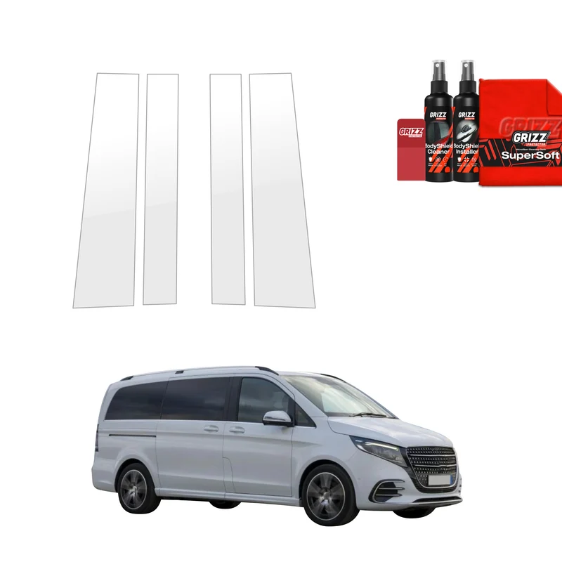 4in1 Schutzfolie Grizz Protector für B-C-Säule - Mercedes V Klasse (2025-2026)