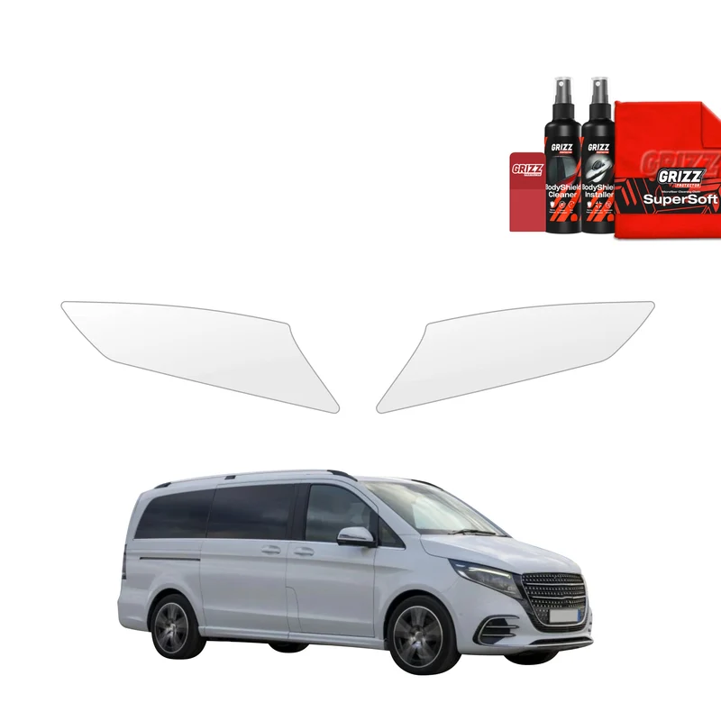 2in1 Schutzfolie Grizz Protector für Scheinwerfer - Mercedes V Klasse (2025-2026)