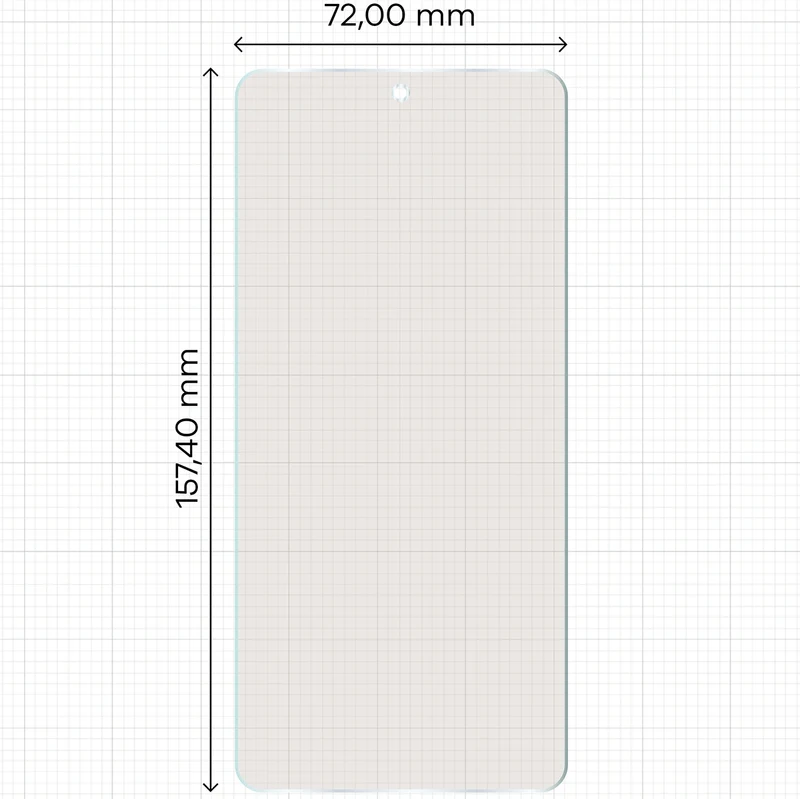 Matte Folie für Motorola Signature, Bizon Film Sun Duo, 2 Stück