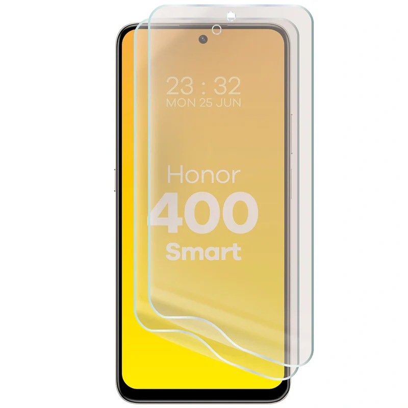 Matte Folie für Honor 400 Smart, Bizon Film Sun Duo, 2 Stück