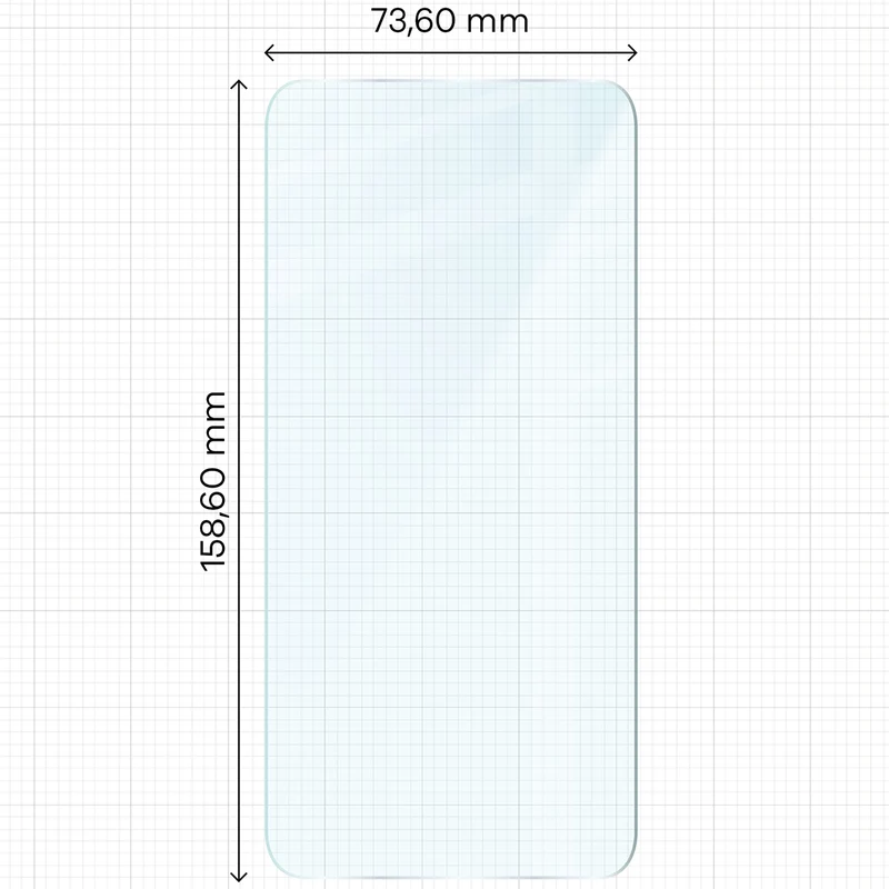 Gehärtetes Glas für Xiaomi Redmi Note 15 Pro 5G, Bizon Glass Clear Duo, 2 Stück