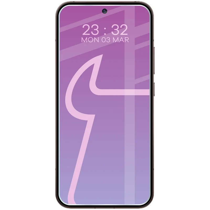 Flexibles Hybridglas für Oppo Reno 15 Pro, Bizon Hybrid Mule Duo, 2 Stück