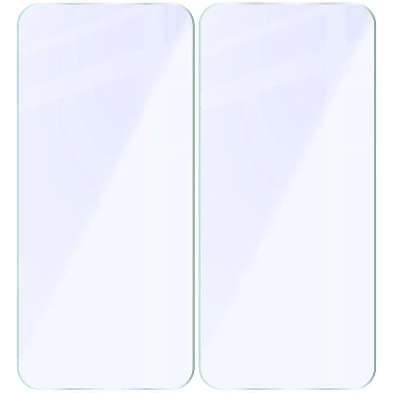 Flexibles Hybridglas für Oppo Reno 15 Pro, Bizon Hybrid Mule Duo, 2 Stück