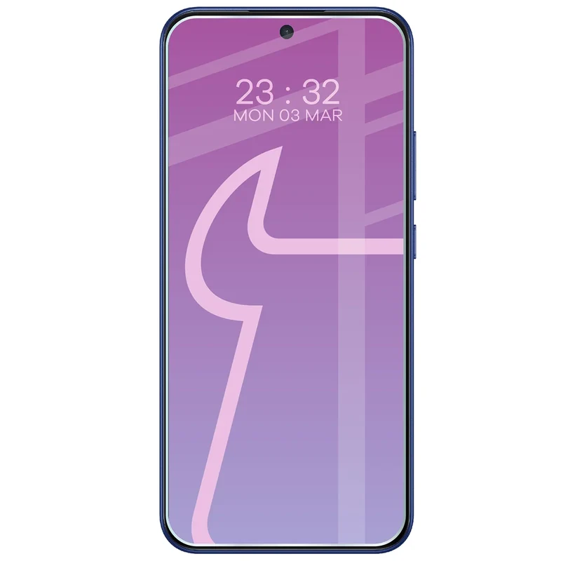 Flexibles Hybridglas für Oppo A6 Pro 5G, Bizon Hybrid Mule Duo, 2 Stück