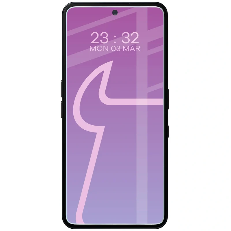 Flexibles Hybridglas für Nothing Phone (3a) Pro, Bizon Hybrid Mule Duo, 2 Stück