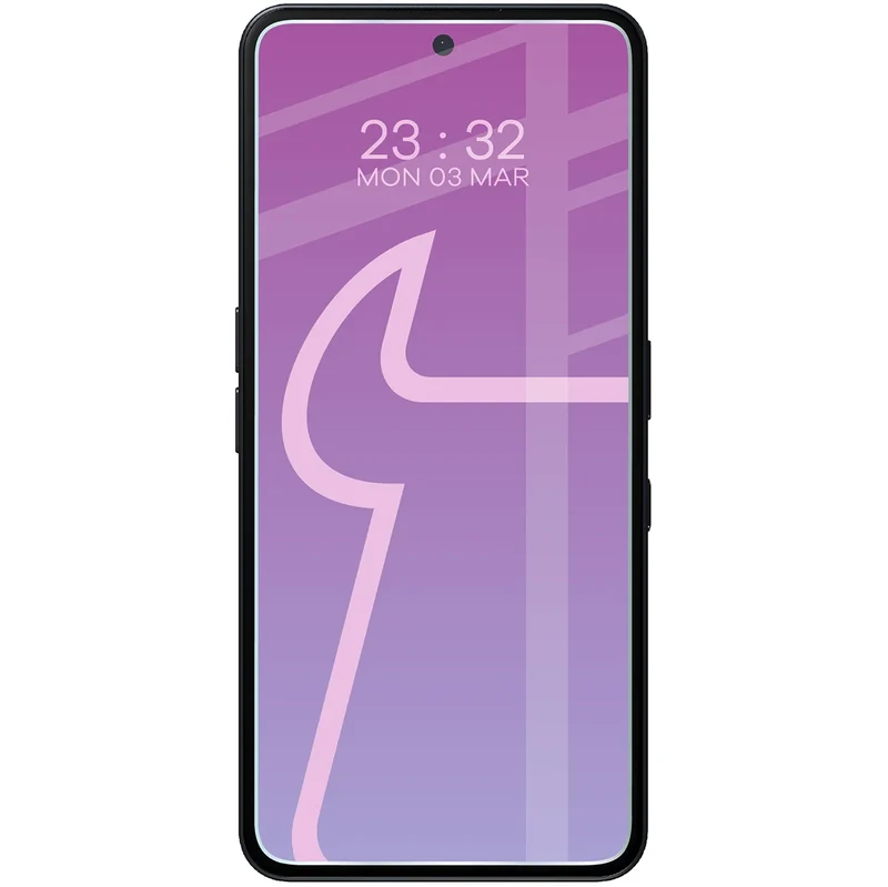 Flexibles Hybridglas für Nothing Phone (3a), Bizon Hybrid Mule Duo, 2 Stück