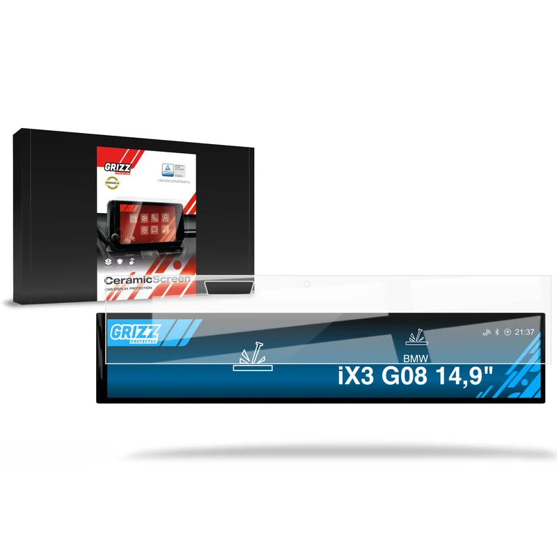 Keramische Autodisplayfolie für BMW iX3 G08 Sensor (2020-2026), Grizz Protector