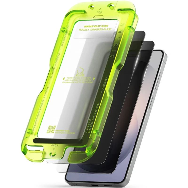 Sichtschutzglas mit Applikator für Galaxy S26, Ringke Easy Slide, 2 Stück
