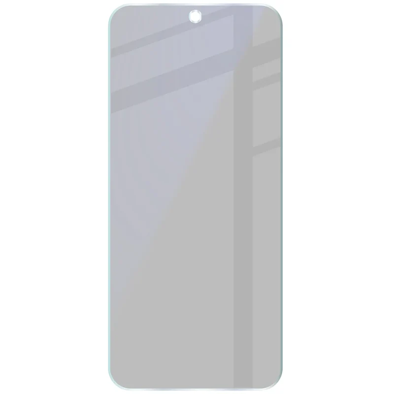 Hybridglas mit Privatschutzfilter für Oppo Reno 15 F, Bizon Hybrid Shadow, Matt