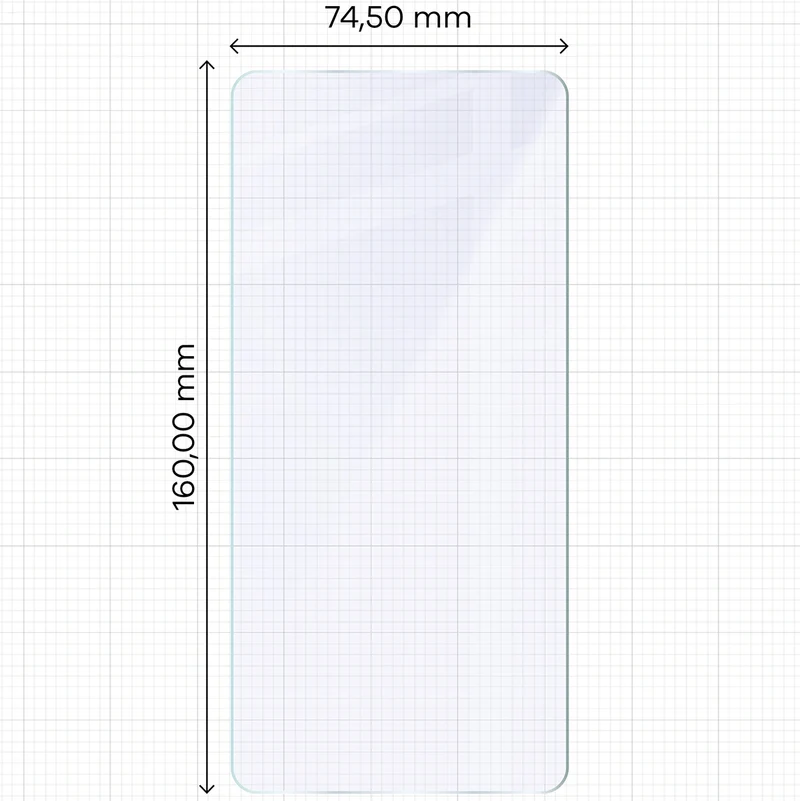 Flexibles Hybridglas für Galaxy S26 Ultra, Bizon Hybrid Mule