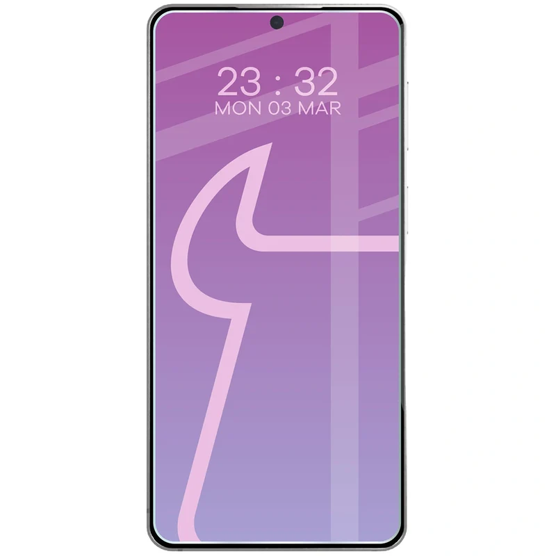 Flexibles Hybridglas für Galaxy S26, Bizon Hybrid Mule