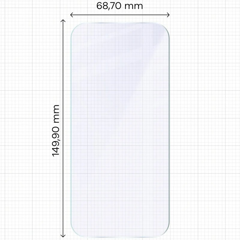 Flexibles Hybridglas für Google Pixel 10a, Bizon Hybrid Mule