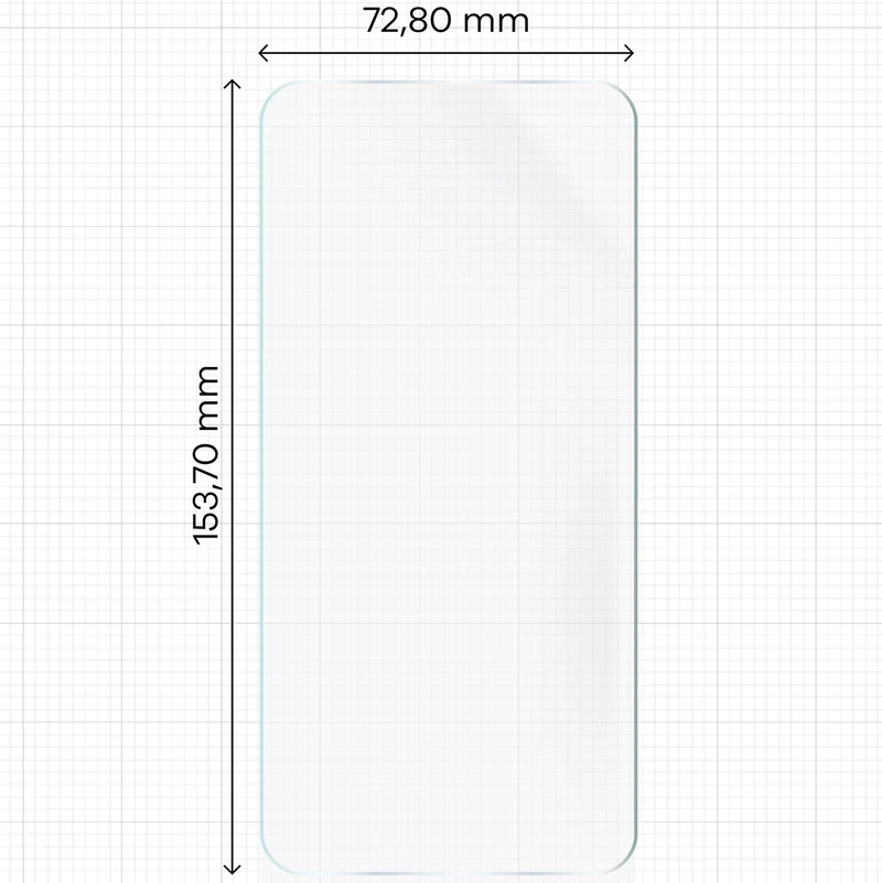 Hydrogel Folie für den Bildschirm für Galaxy S26 Plus / S25 Edge, Bizon Film Hydrogel Front, 1 Stück