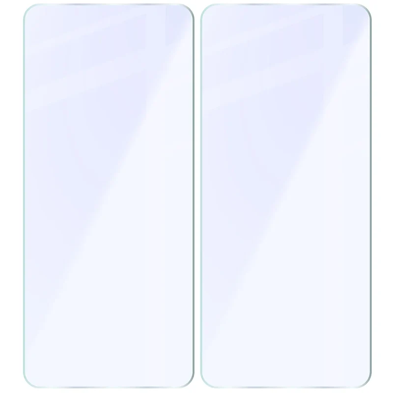 Flexibles Hybridglas für Honor X5c Plus, Bizon Hybrid Mule Duo, 2 Stück