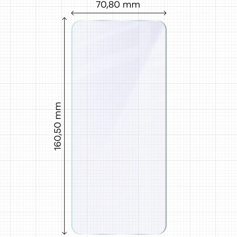Flexibles Hybridglas für Honor 400 Smart, Bizon Hybrid Mule Duo, 2 Stück