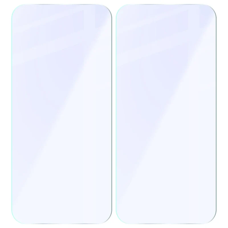 Flexibles Hybridglas für iPhone 16 Plus, Bizon Hybrid Mule Duo, 2 Stück