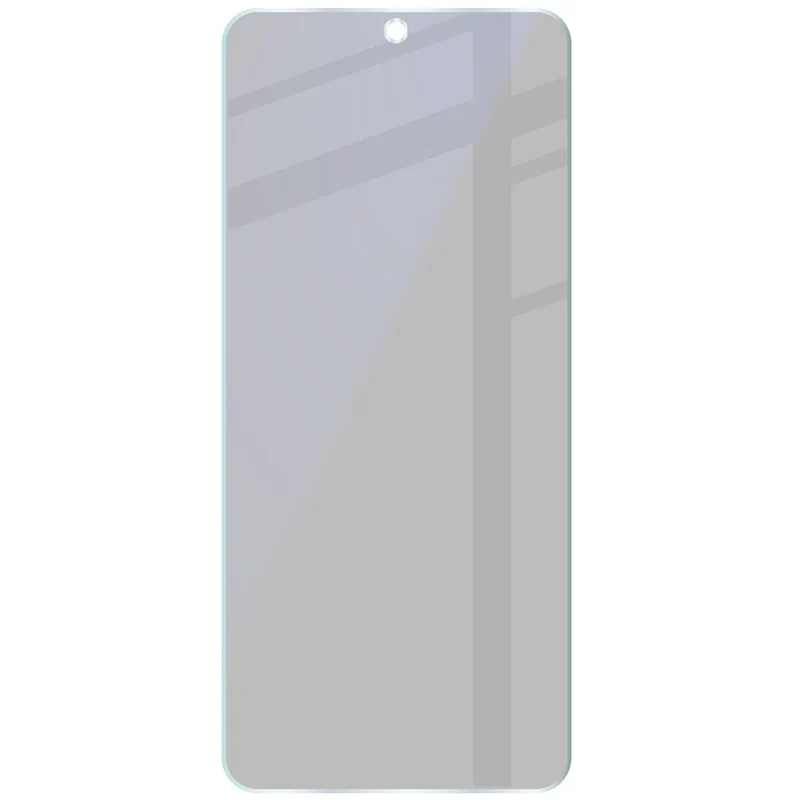 Hybridglas mit Privatschutzfilter für Motorola Edge 60 Neo, Bizon Hybrid Shadow, Matt