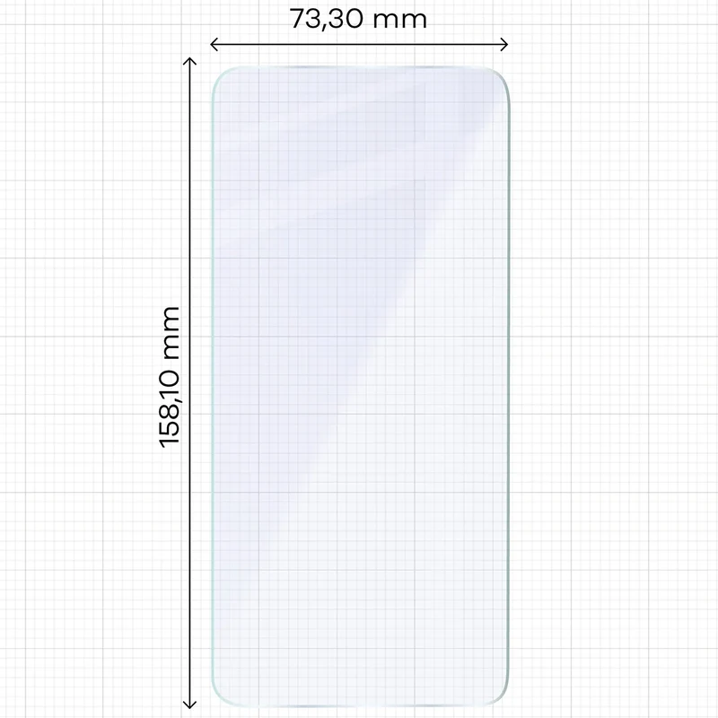 Flexibles Hybridglas für Galaxy A56 5G, Bizon Hybrid Mule Duo, 2 Stück