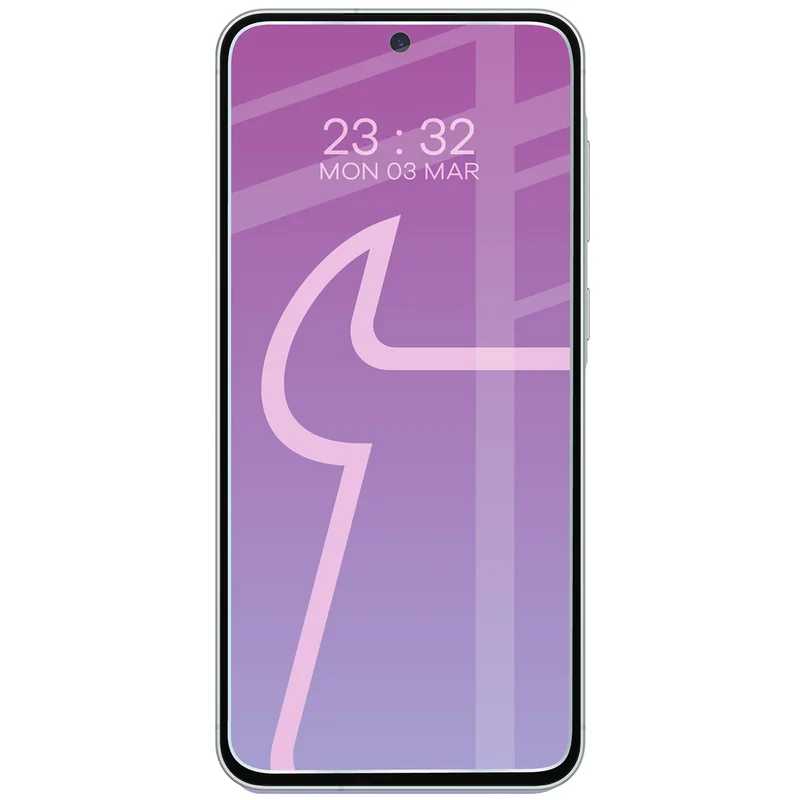 Flexibles Hybridglas für Galaxy A56 5G, Bizon Hybrid Mule Duo, 2 Stück